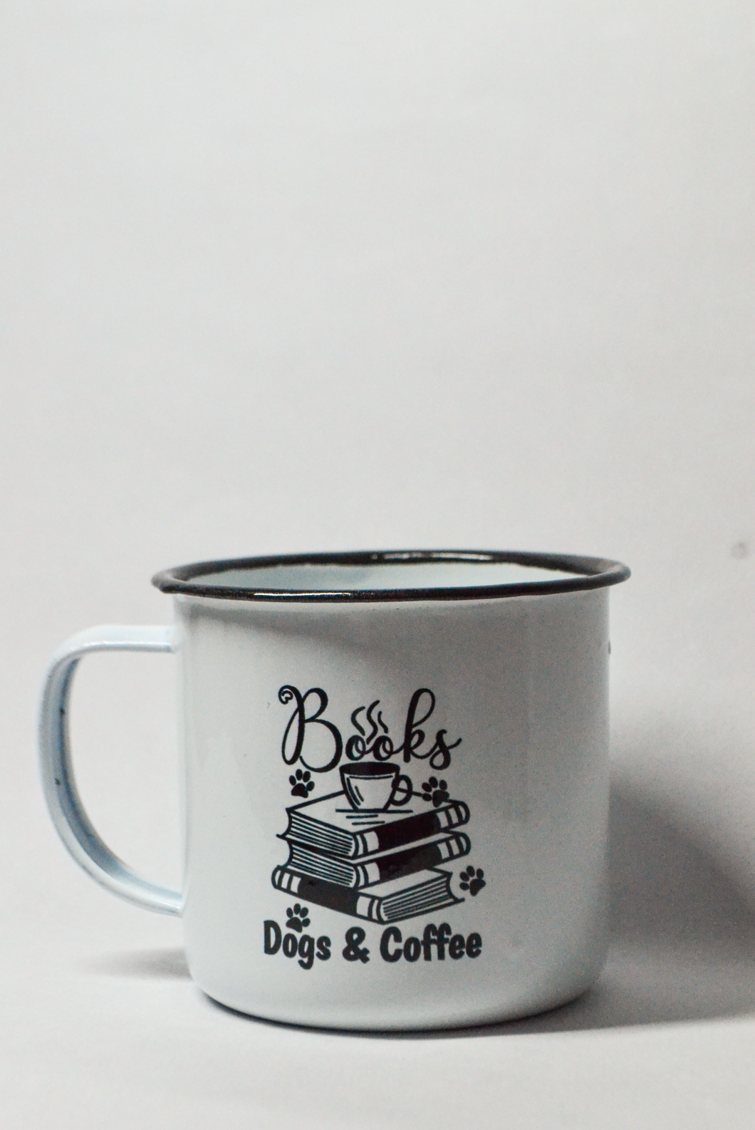 Cană Books, Dogs & Coffee