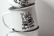 Load image into Gallery viewer, Cană Books, Dogs &amp; Coffee
